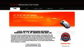 What Pc-messaging.com website looked like in 2018 (5 years ago)