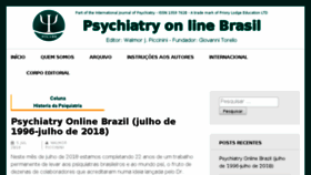 What Polbr.med.br website looked like in 2018 (5 years ago)