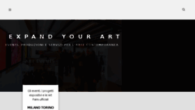 What Paratissima.it website looked like in 2018 (8 years ago)