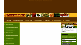 What Piata-agricola.ro website looked like in 2018 (5 years ago)