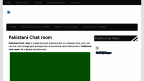 What Pakfunchat.com website looked like in 2018 (5 years ago)