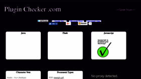 What Pluginchecker.com website looked like in 2018 (5 years ago)