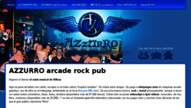 What Pubazzurro.com website looked like in 2018 (5 years ago)