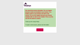 What Portal.fontys.nl website looked like in 2018 (5 years ago)
