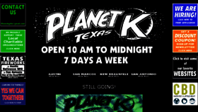 What Planetktexas.com website looked like in 2018 (5 years ago)