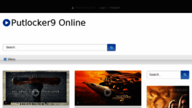 What Putlocker-9.com website looked like in 2018 (5 years ago)