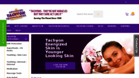 What Planet-tachyon.com website looked like in 2018 (5 years ago)
