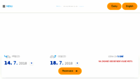 What Parkia.cz website looked like in 2018 (5 years ago)
