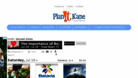What Planitkane.com website looked like in 2018 (5 years ago)