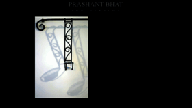 What Prashantbhat.com website looked like in 2018 (5 years ago)