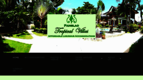 What Panglaotropicalvillas.com website looked like in 2018 (5 years ago)