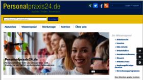What Personalpraxis24.de website looked like in 2018 (5 years ago)