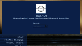 What Proshot.co.za website looked like in 2018 (5 years ago)