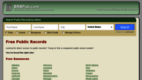 What Publicrecordsources.com website looked like in 2018 (5 years ago)