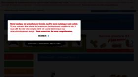 What Plomberie-online.fr website looked like in 2018 (7 years ago)