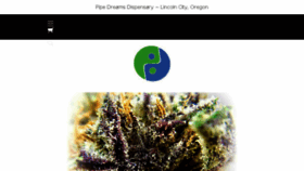 What Pipedreamsdispensary.com website looked like in 2018 (5 years ago)