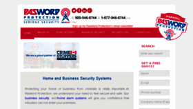 What Paswordprotection.com website looked like in 2018 (5 years ago)