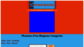 What Phonezoo.com website looked like in 2018 (5 years ago)