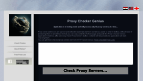 What Proxychecker.ge website looked like in 2018 (6 years ago)