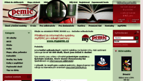 What Pemic-books.cz website looked like in 2018 (5 years ago)