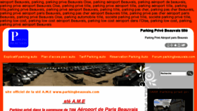 What Parkingbeauvais.com website looked like in 2018 (5 years ago)