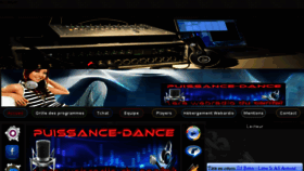 What Puissance-dance.fr website looked like in 2018 (5 years ago)