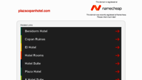 What Plazacopanhotel.com website looked like in 2018 (5 years ago)