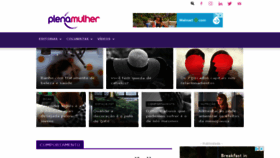 What Plenamulher.com.br website looked like in 2018 (7 years ago)