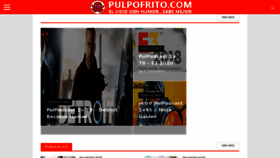 What Pulpofrito.com website looked like in 2018 (5 years ago)