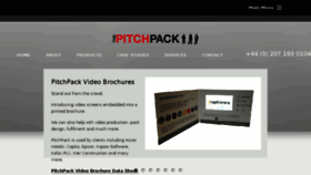 What Pitchpackvideobrochures.co.uk website looked like in 2018 (5 years ago)