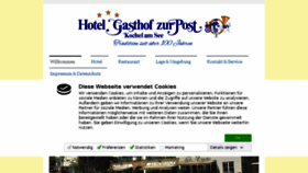 What Posthotel-kochel.de website looked like in 2018 (5 years ago)