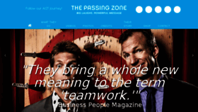 What Passingzone.com website looked like in 2018 (5 years ago)