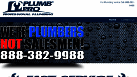 What Plumbproinc.com website looked like in 2018 (5 years ago)