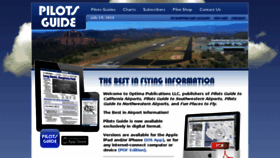 What Pilotsguide.com website looked like in 2018 (5 years ago)