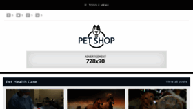 What Pet-select-shop.com website looked like in 2018 (5 years ago)