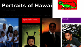 What Portraitsofhawaii.com website looked like in 2018 (5 years ago)