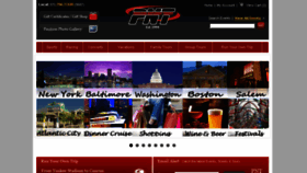 What Paulsontours.com website looked like in 2018 (7 years ago)