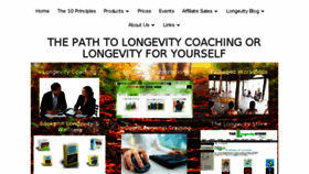 What Personal-longevity.com website looked like in 2018 (5 years ago)