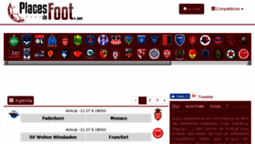 What Places-de-foot.com website looked like in 2018 (5 years ago)
