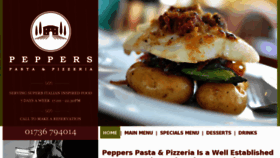 What Peppers-stives.co.uk website looked like in 2018 (5 years ago)