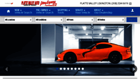 What Ponyexpresschevrolet.com website looked like in 2018 (5 years ago)