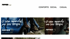 What Pipper.com.br website looked like in 2018 (5 years ago)