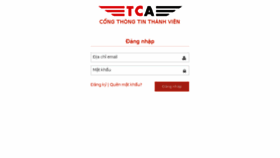 What Portal.tca.com.vn website looked like in 2018 (5 years ago)