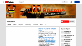 What Paluten.de website looked like in 2018 (5 years ago)