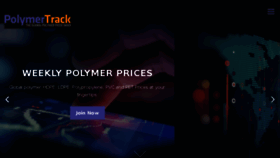 What Polymertrack.com website looked like in 2018 (5 years ago)