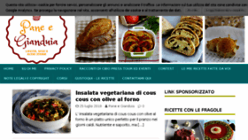 What Paneegianduia.it website looked like in 2018 (7 years ago)