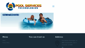 What Poolservicestech.com website looked like in 2018 (5 years ago)