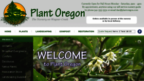 What Plantoregon.com website looked like in 2018 (5 years ago)