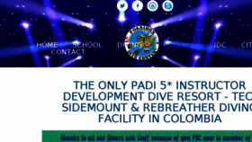 What Poseidondivecenter.com website looked like in 2018 (5 years ago)