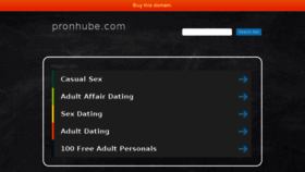 What Pronhube.com website looked like in 2018 (5 years ago)